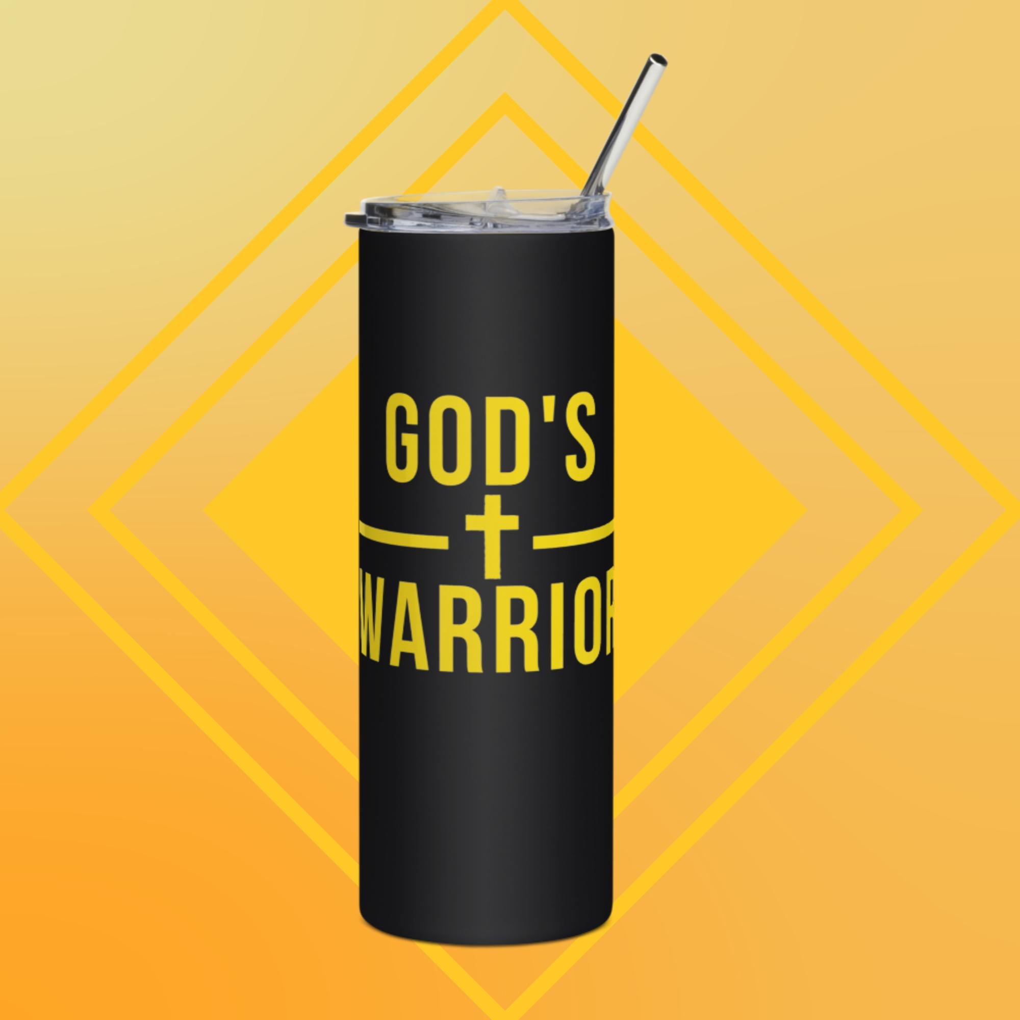 God's Warrior | Stainless Steel Tumbler