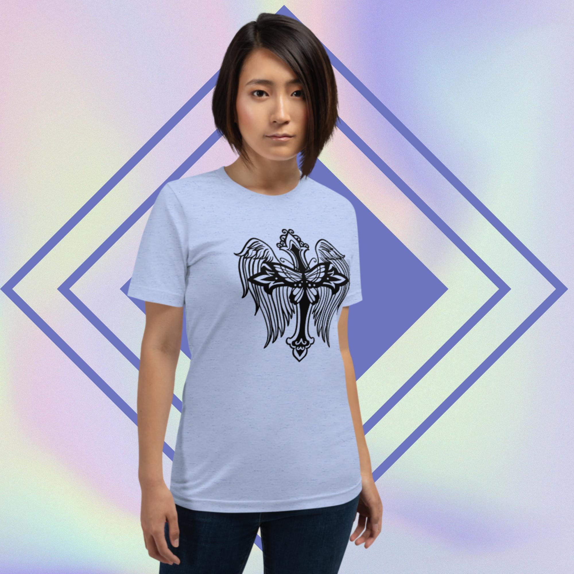 Angel Cross | Bella Canvas Tee - Image 7