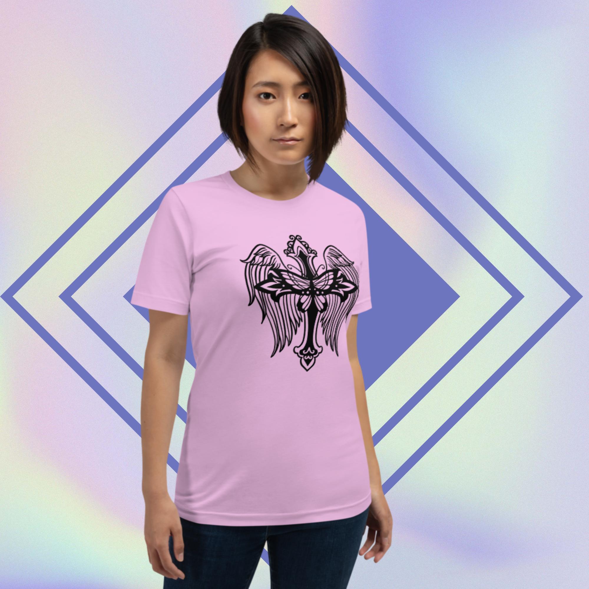 Angel Cross | Bella Canvas Tee - Image 6