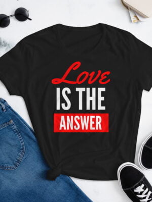 Love Is The Answer 1 | Gildan Classic Women's Tee