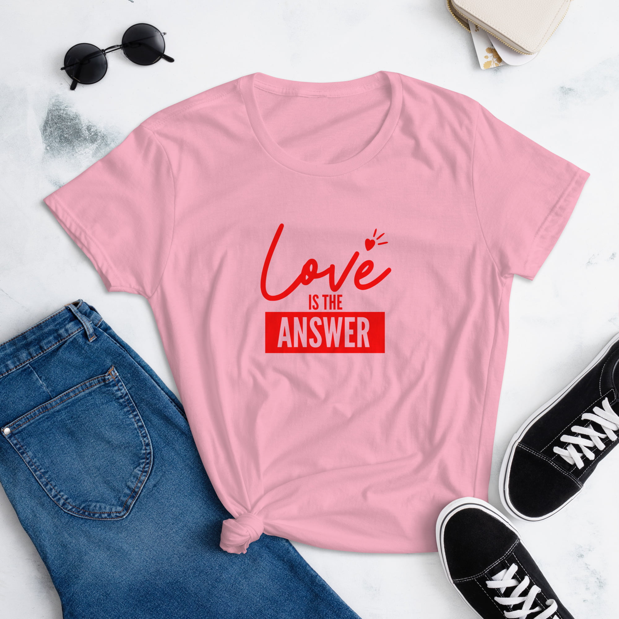 Love Is The Answer 2 | Gildan Classic Women's Tee