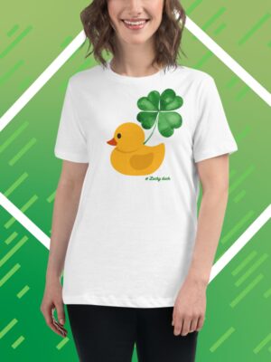 Lucky Duck |  Relaxed Bella Canvas Tee
