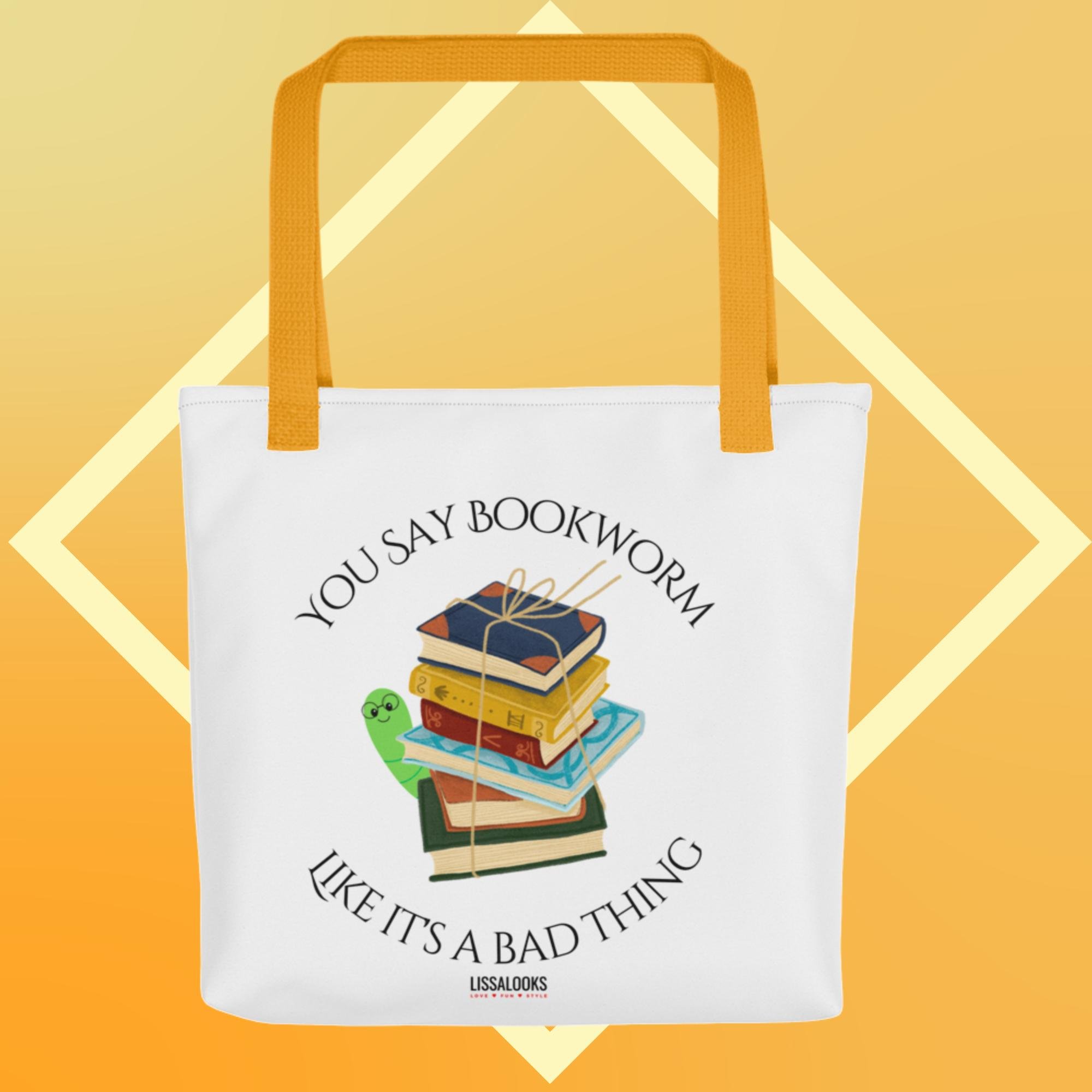 You Say Bookworm | Tote Bag - Image 3