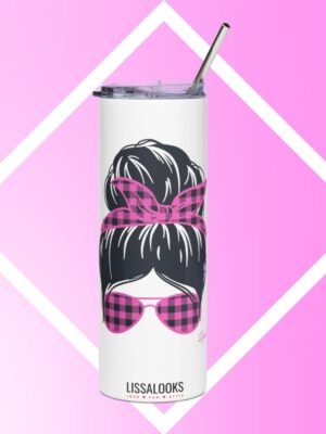 Love Messy Bun | Stainless Steel Tumbler