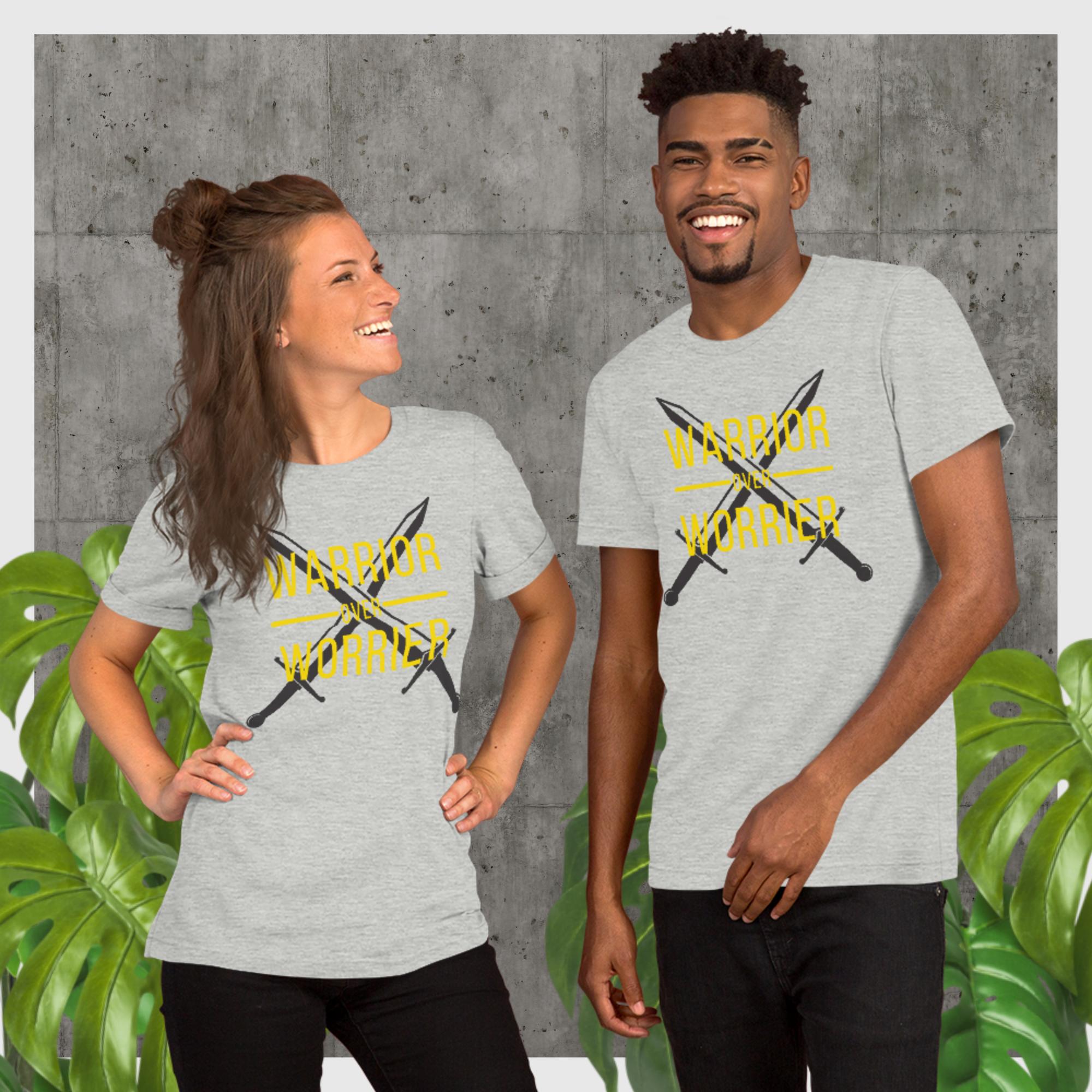 Warrior Over Worrier | Unisex Bella Canvas Tee - Image 4