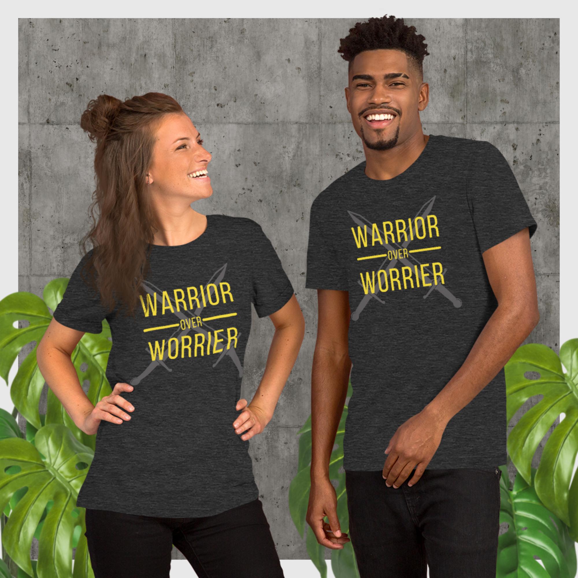Warrior Over Worrier | Unisex Bella Canvas Tee - Image 6