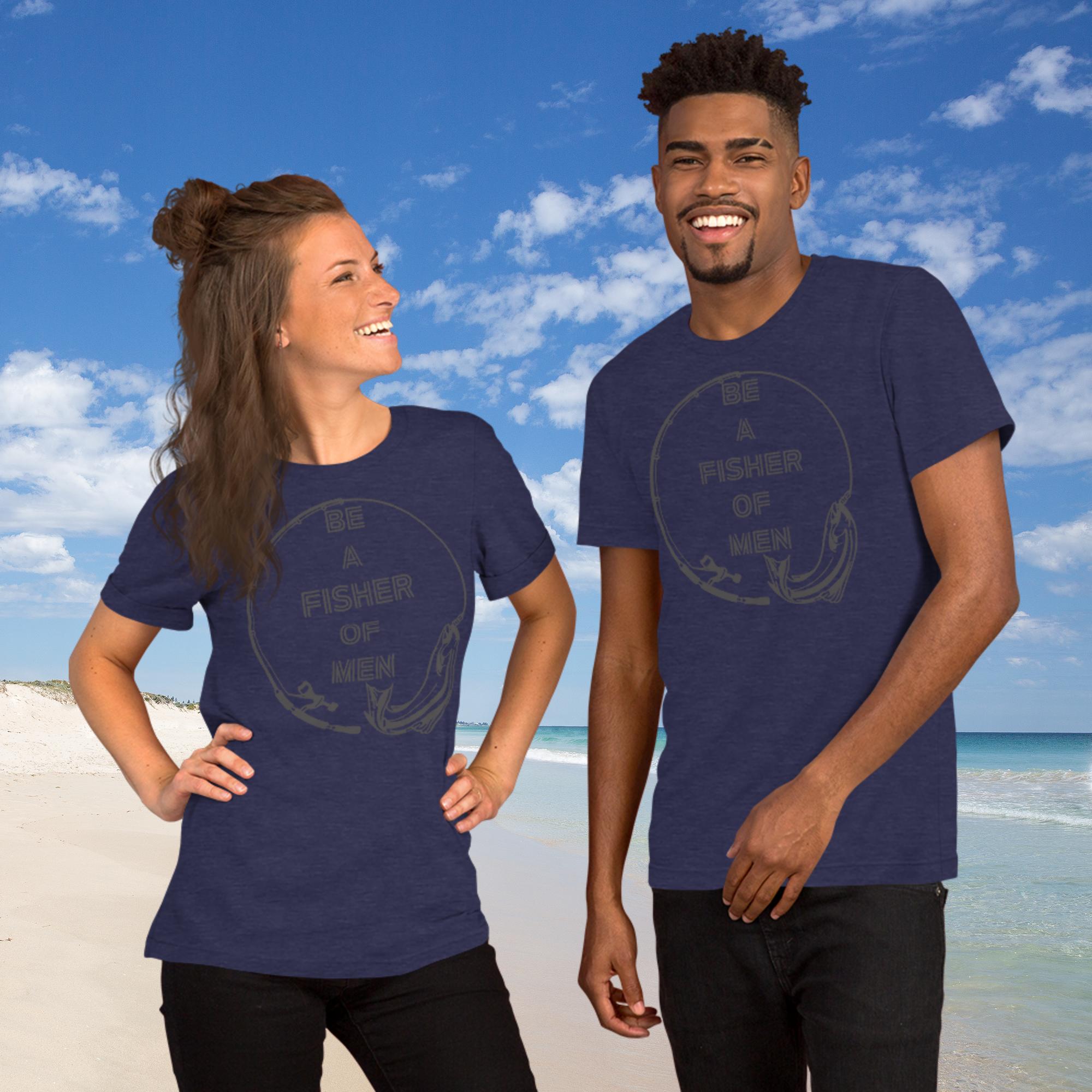 Be A Fisher Of Men | Unisex Bella Canvas Tee - Image 4