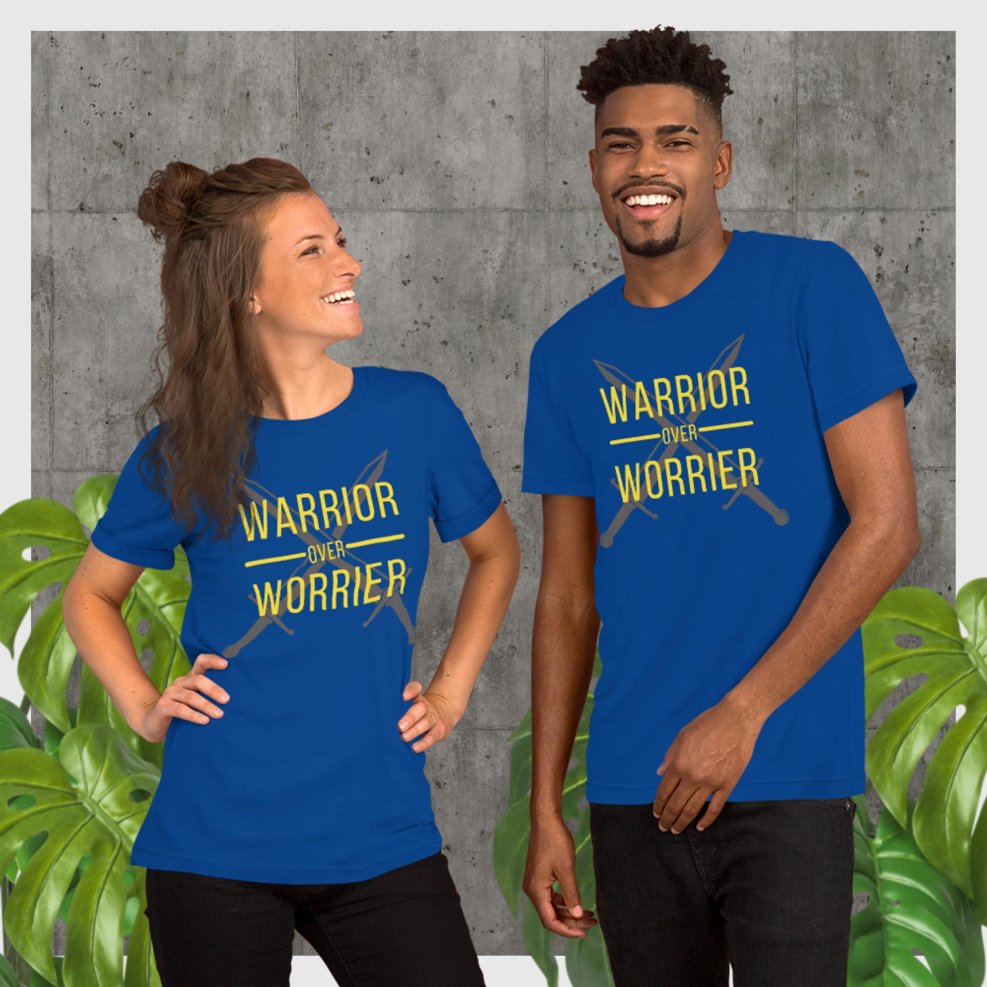 Warrior Over Worrier | Unisex Bella Canvas Tee - Image 9