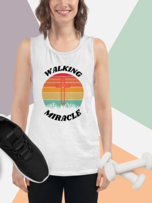 Walking Miracle | Bella Canvas Muscle Tank